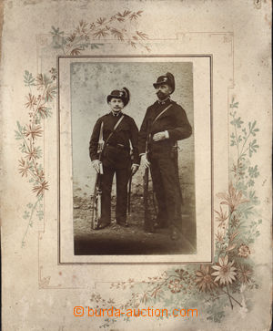 167197 - 1896 RAKOUSKO-UHERSKO/ ČETNICTVO  fotografie dvou četník