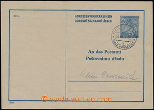 167310 - 1941 CAZ1Pa, Lipové listy 50h, hnědošedý papír, poštov