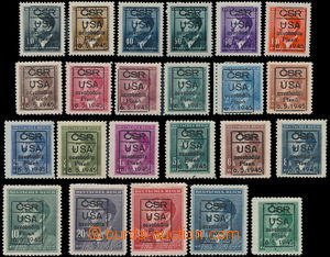 167330 - 1945 PLZEŇ/ complete set Bohemian and Moravian stamp A. Hit