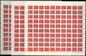 167359 - 1946 Pof.D76-D78, Doplatní 2. část, hodnoty 1,50, 2 a 6K