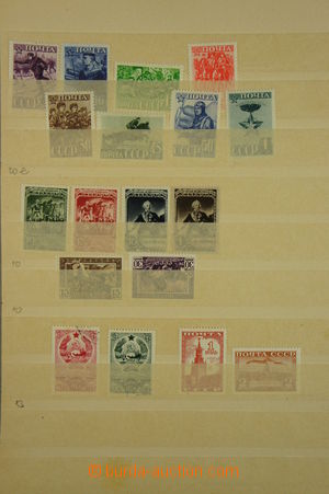 167392 - 1930-49 [COLLECTIONS]  comp. of mainly mint never hinged sta