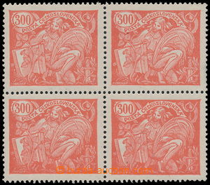 167428 -  Pof.166B, 300h red, comb perforation 13¾; : 13½;,