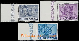 167485 - 1948 Mi.515-517, Airmail - 160. years of US constitution; co
