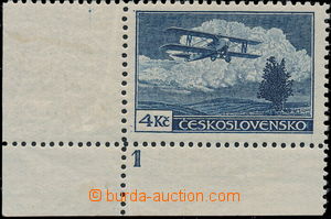 167759 -  Pof.L11A, Letecké - definitivní vydání 4Kč modrá, I. 