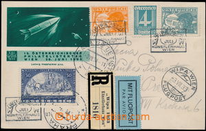 167855 - 1933 R+Let-lístek výstavy WIPA zaslaný do ČSR, vyfr. mj.