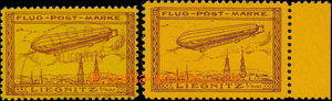 167921 - 1913 POLOÚŘEDNÍ LETECKÉ VYDÁNÍ  Mi.11b, Let Zeppelinu 