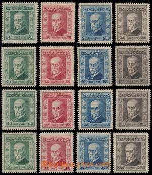 167943 - 1923 Pof.176-179, Jubilejní 50h - 300h, 4 série, kompletn