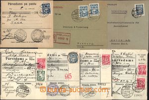 168180 - 1931-1936 7 entires, i.a. Reg letter to Czechoslovakia, prin
