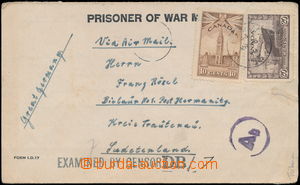 168235 - 1943 ZAJATECKÁ POŠTA/ KANADA  skládaný dopis od zajatce 