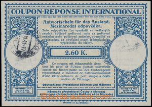 168398 - 1941 CMO4, mezinárodní odpovědka s hodnotou 2,60K, DR PRA