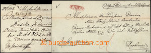 168441 - 1830-1840 HUNGARY - SLOVAKIA/ 2 letters, larger format, fram