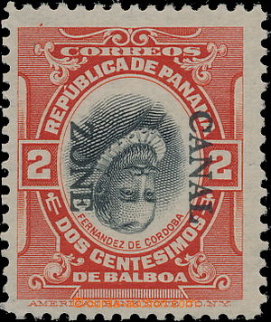 168473 - 1912 SPRÁVA USA, Sc.39e, panamská zn. Fernandez de Cordoba