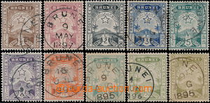 168474 - 1895 SG.1-10, kompletní série Hvězda a krajina 1/2C - 1$,