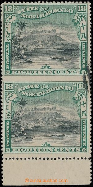 168495 - 1897-1902 SG.108a, Krajinky 18C zelená / černá, krajová 