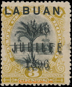 168498 - 1896 SG.85fb, Jubilee issue, Landscape - North Borneo 3C och