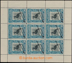 168501 - 1909 ZT SG.174, Tropický pták 16C modrá / černá namíst