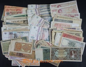 168581 - 1900-1990 [SBÍRKY]  menší sbírka bankovek ČSR a ciziny,