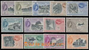 168608 - 1956-61 SG.210-222, Alžběta II. - Motivy; kompletní séri