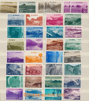 168636 - 1963-73 Národní parky, sestava 96ks známek, kompletní s
