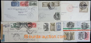 168645 - 1930-39 sestava 7ks leteckých dopisů zaslaných do Německ