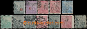 168714 - 1877-1878 GRIQUALAND WEST SG.4c, 15, 17, 21, 28 aj., známky
