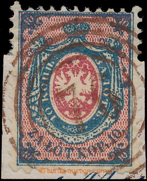 168774 - 1860 Mi.1b, Kingdom of Poland 10K, blue / carmine, dark shad