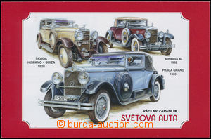 168857 - 2012 stamp-booklet  World car (Zapadlík), field 4 (surplus 