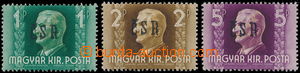 168940 - 1944 MUKAČEVO  kompletní série maďarských zn. Miklós H