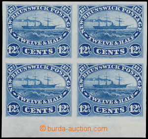 168970 - 1860-1863 ZT pro SG.18, parník Washington 12½C modrá,