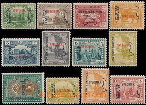 168974 - 1924-1925 SG.O66s-O77s, official ON STATE SERVICE (Opt  - ne