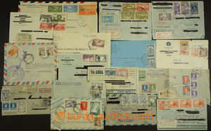 169250 - 1933-57 comp. of 9 airmail letters from that 8x to Czechoslo