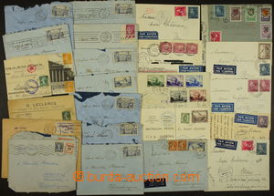 169279 - 1937-39 [SBÍRKY]  FRANCIE, BELGIE  sestava 29 celistvostí,
