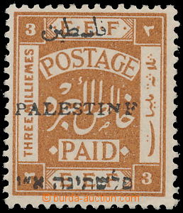 169635 - 1920 SG.28, Bale 28F, 3mill světle hnědá, londýnské vyd