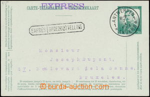 169652 - 1914 Mi.P60, postcard CARTE TELEGRAMME, Albert I. 30C green,