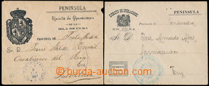 169694 - 1897-1898 2 obálky Ejercito de Operaciones polní pošty š