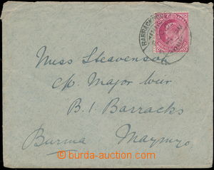 169695 - 1909 PROVINCIE BRITSKÉ INDIE  dopis britské polní pošty 