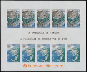 169763 - 1978 Mi.Bl.12, souvenir sheet Europe 1,00Fr-1,40Fr, imperfor