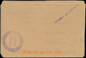 169798 - 1919 FRANCIE  služební dopis z Čs. národní rady v Pař