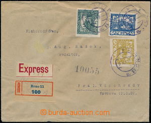 169869 - 1919 heavier Reg and Express letter sent in/at postal rate I