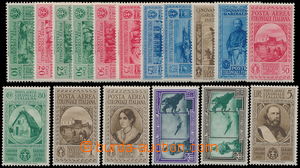 170058 - 1932 Sass.1-10, A1-A7, kompletní série Garibaldi - Poste C