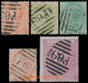 170073 - 1872-1871 BRITISH POSTAL AGENCY - SAVANILLA, SG.Z135, 137, 1