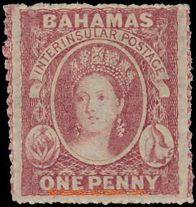 170087 - 1861-1862 SG.5, Chalon Head 4P dull pink, rough perforation.