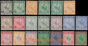170127 - 1935 SG.21-39, Znak 1C-5$, kompletní série včetně 24a; k