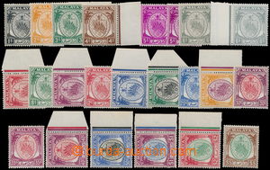 170128 - 1949-1955 SG.42-62, Znak II, 1C-5$, včetně 46a, 47a; jen 8