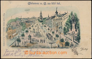 170230 - 1904 CHLUMEC NAD CIDLINOU - koláž město v budoucnosti, Ch