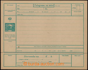170286 - 1919 CTÚ1A Pa, telegram s přitištěnou zn. Hradčany 5h, 