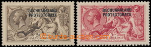 170392 - 1913 SG.83, 84, Jiří V. a Alegorie 2Sh6P tmavě hnědá a 