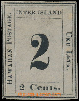 170408 - 1863 Sc.16, Číslicové vydání 2C černá na šedobílém