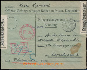 170462 - 1917 ZAJATECKÁ POŠTA  LAGER REISEN I. POSEN / F.a., červe