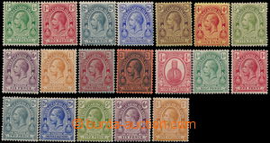 170520 - 1913-1921 SG.129-139, 154-161, 2 různé série Jiří V., 1